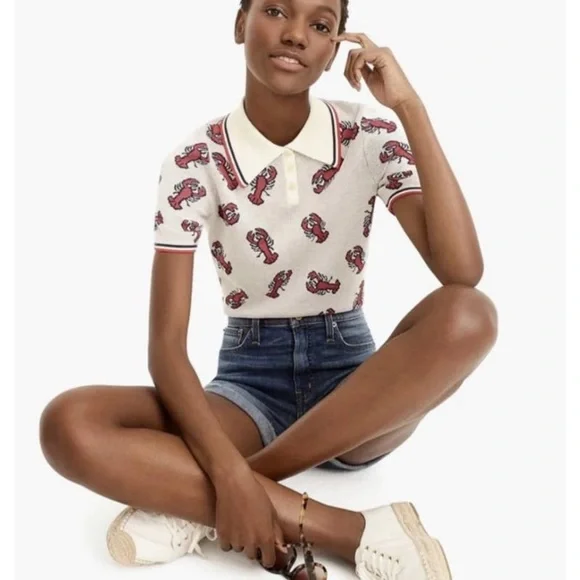 J Crew x The Reeds Lobster Polo Shirt Size M
J. Crew NWOT - Picture 2 of 10